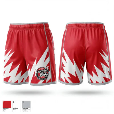 Amherst Lightning 93409036 Womens Soccer Shorts - 1
