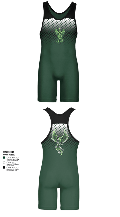 Spruce Mountain middle school 83633218 Wrestling Singlet - 3