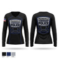 Prairieville Township police Women's Long Sleeve V-neck Shirt - 1