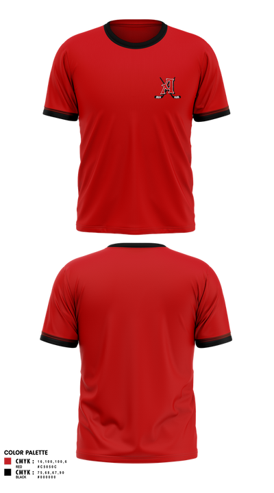 Altoona Youth Hockey Association 83365842 Short Sleeve Performance Shirt - 4