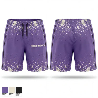 Timberwolves 7860204 Athletic Shorts With Pockets - 1