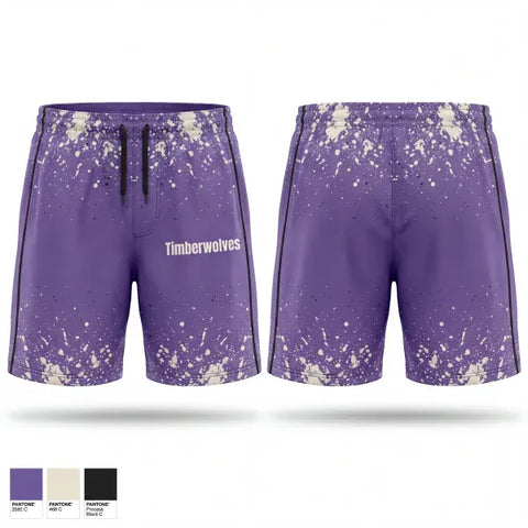 Athletic Shorts With Pockets, Timberwolves, Baseball, Teamtime, Team time, sublimation, custom sports apparel, team uniforms, spirit wear, spiritwear, sports uniforms, custom shirts, team store, custom team store, fundraiser sports, apparel fundraiser