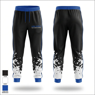 Little Rollers Youth Football and Cheer 50733796 Sweatpants - 1