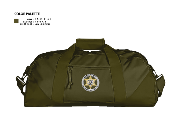 Duffle Bag, Wayne County Sheriff’s Department, Police, Teamtime, Team time, sublimation, custom sports apparel, team uniforms, spirit wear, spiritwear, sports uniforms, custom shirts, team store, custom team store, fundraiser sports, apparel fundraiser
