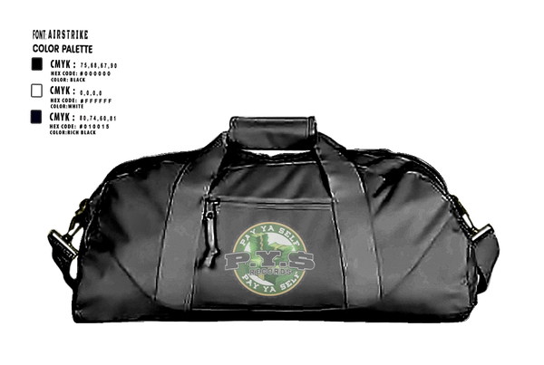 Duffle Bag, PAY YA SELF, , Teamtime, Team time, sublimation, custom sports apparel, team uniforms, spirit wear, spiritwear, sports uniforms, custom shirts, team store, custom team store, fundraiser sports, apparel fundraiser