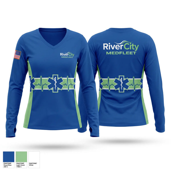 RiverCity MedFleet Old School Cotton Feel Shirt - 1