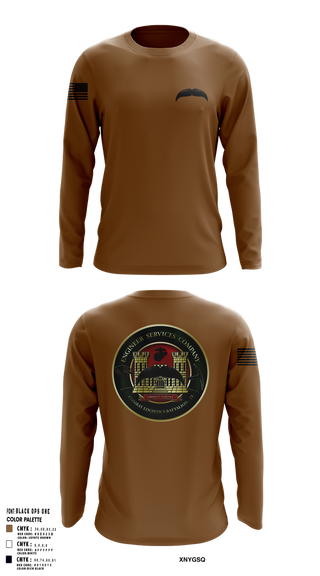 Long Sleeve Performance Shirt, Engineers Services Company, Marines, Teamtime, Team time, sublimation, custom sports apparel, team uniforms, spirit wear, spiritwear, sports uniforms, custom shirts, team store, custom team store, fundraiser sports, apparel fundraiser