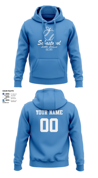 Hoodie, Sebastopol Little League, Baseball, Teamtime, Team time, sublimation, custom sports apparel, team uniforms, spirit wear, spiritwear, sports uniforms, custom shirts, team store, custom team store, fundraiser sports, apparel fundraiser