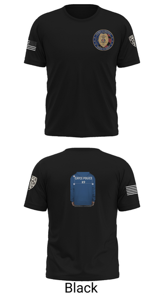 Short Sleeve Performance Shirt, Cayce Police K9, , Teamtime, Team time, sublimation, custom sports apparel, team uniforms, spirit wear, spiritwear, sports uniforms, custom shirts, team store, custom team store, fundraiser sports, apparel fundraiser