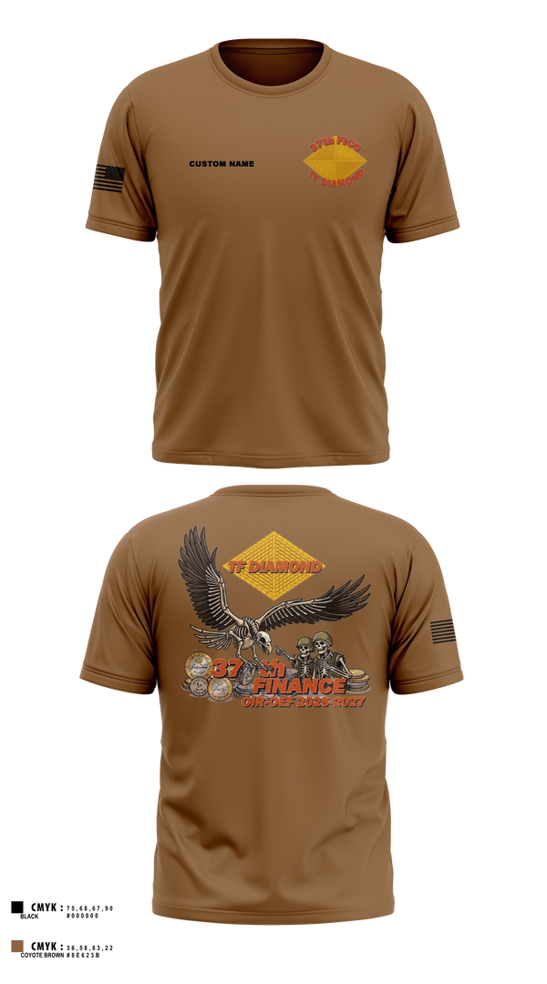 Short Sleeve Performance Shirt, 37th FICO, Army, Teamtime, Team time, sublimation, custom sports apparel, team uniforms, spirit wear, spiritwear, sports uniforms, custom shirts, team store, custom team store, fundraiser sports, apparel fundraiser