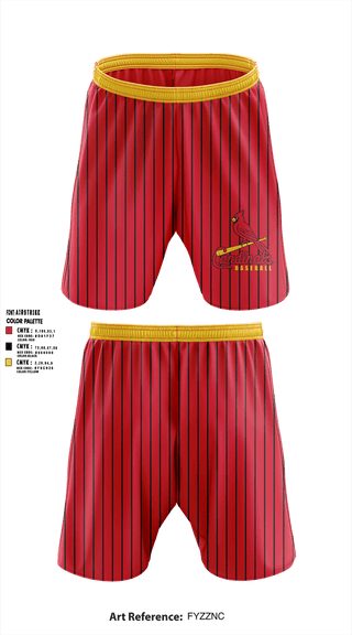 Athletic Shorts With Pockets, Lewis Chapel Cardinals, Baseball, Teamtime, Team time, sublimation, custom sports apparel, team uniforms, spirit wear, spiritwear, sports uniforms, custom shirts, team store, custom team store, fundraiser sports, apparel fundraiser