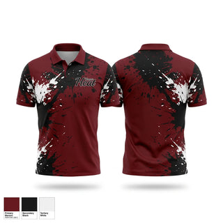 Short Sleeve Performance Polo, Homer Heat, Softball, Teamtime, Team time, sublimation, custom sports apparel, team uniforms, spirit wear, spiritwear, sports uniforms, custom shirts, team store, custom team store, fundraiser sports, apparel fundraiser