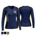 Saint Hedwig Marshal's Office Women's Long Sleeve V-neck Shirt - 1