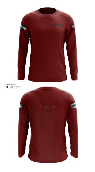 Long Sleeve Performance Shirt, Blackfoot 2nd platoon, , Teamtime, Team time, sublimation, custom sports apparel, team uniforms, spirit wear, spiritwear, sports uniforms, custom shirts, team store, custom team store, fundraiser sports, apparel fundraiser