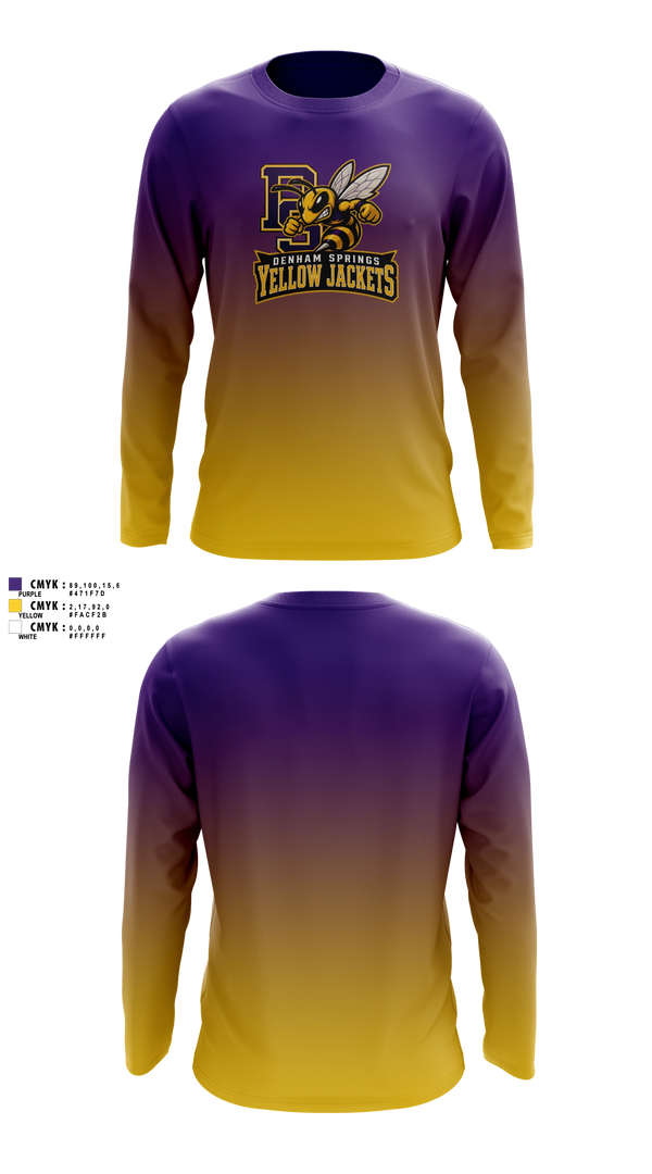 Long Sleeve Performance Shirt, Denham Springs, , Teamtime, Team time, sublimation, custom sports apparel, team uniforms, spirit wear, spiritwear, sports uniforms, custom shirts, team store, custom team store, fundraiser sports, apparel fundraiser