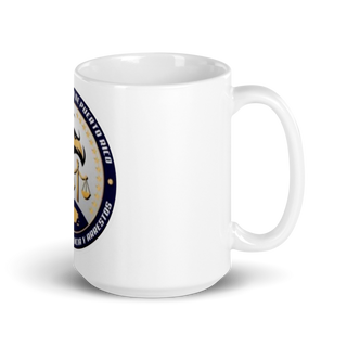 Inteligencia San Juan 93190518 White Glossy Mug - Small