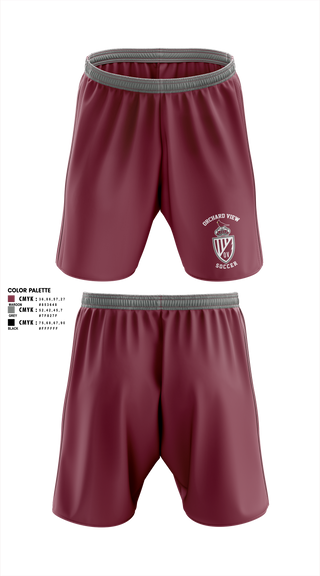 Mens Soccer Shorts, Orchard View High School, Men's Soccer, Teamtime, Team time, sublimation, custom sports apparel, team uniforms, spirit wear, spiritwear, sports uniforms, custom shirts, team store, custom team store, fundraiser sports, apparel fundraiser