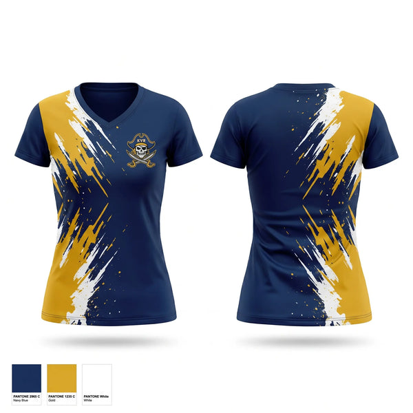 Womens Short Sleeve Vneck Shirt, 12U MOB SQUAD, , Teamtime, Team time, sublimation, custom sports apparel, team uniforms, spirit wear, spiritwear, sports uniforms, custom shirts, team store, custom team store, fundraiser sports, apparel fundraiser