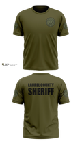 Laurel county sheriffs Old School Cotton Feel Shirt - 11