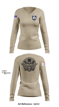 Desperados 24416506 Women's Long Sleeve V-neck Shirt - 103