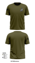 University of Tampa Army ROTC 14047463 Short Sleeve Performance Shirt - 102