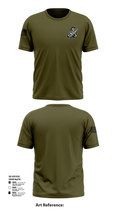 University of Tampa Army ROTC 14047463 Short Sleeve Performance Shirt - 102