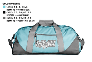 Duffle Bag, SAGAZZ, Baseball, Teamtime, Team time, sublimation, custom sports apparel, team uniforms, spirit wear, spiritwear, sports uniforms, custom shirts, team store, custom team store, fundraiser sports, apparel fundraiser