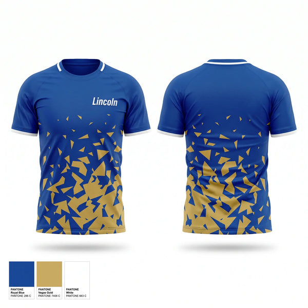 Soft Poly Tee Cotton Like Feel, LINCOLN AJROTC, Army, Teamtime, Team time, sublimation, custom sports apparel, team uniforms, spirit wear, spiritwear, sports uniforms, custom shirts, team store, custom team store, fundraiser sports, apparel fundraiser