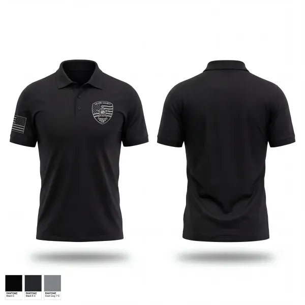 Short Sleeve Performance Polo, Salem county corrections response team, Police, Teamtime, Team time, sublimation, custom sports apparel, team uniforms, spirit wear, spiritwear, sports uniforms, custom shirts, team store, custom team store, fundraiser sports, apparel fundraiser