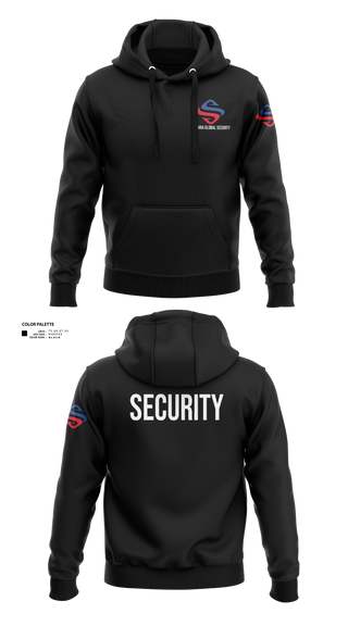 Hoodie, Sahara Global Security, Fire Department, Teamtime, Team time, sublimation, custom sports apparel, team uniforms, spirit wear, spiritwear, sports uniforms, custom shirts, team store, custom team store, fundraiser sports, apparel fundraiser