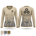 The Center Brazilian Jiu-Jitsu Women's Long Sleeve V-neck Shirt - 1