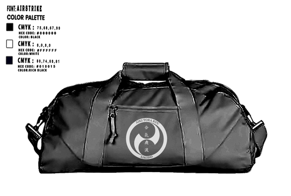 Duffle Bag, Aiki Tora Ryu, , Teamtime, Team time, sublimation, custom sports apparel, team uniforms, spirit wear, spiritwear, sports uniforms, custom shirts, team store, custom team store, fundraiser sports, apparel fundraiser