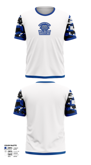 Short Sleeve Performance Shirt, Westover Middle Wrestling, Wrestling, Teamtime, Team time, sublimation, custom sports apparel, team uniforms, spirit wear, spiritwear, sports uniforms, custom shirts, team store, custom team store, fundraiser sports, apparel fundraiser