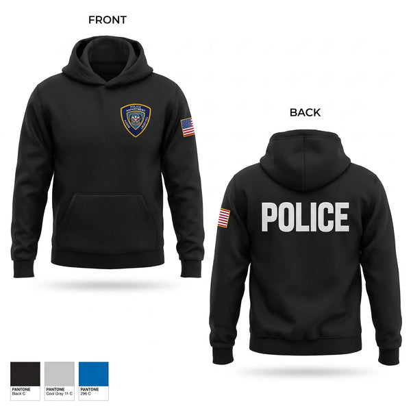 Hoodie, Addis Police Department, Police, Teamtime, Team time, sublimation, custom sports apparel, team uniforms, spirit wear, spiritwear, sports uniforms, custom shirts, team store, custom team store, fundraiser sports, apparel fundraiser