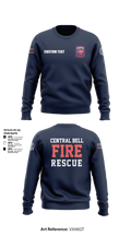 Central Bell County Fire Rescue  Crew Neck Sweatshirt - 4