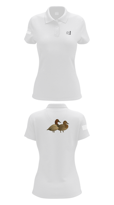 Ducks Unlimited 93579455 Women's Short Sleeve Performance Polo  - 17