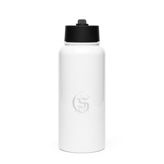 Classless Society 41814641 Stainless Steel Water Bottle with a Straw Lid
