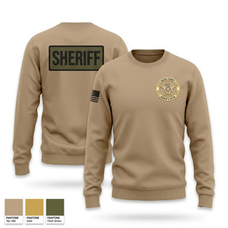 Crew Neck Sweatshirt, Bacon County Sheriff’s Office, Police, Teamtime, Team time, sublimation, custom sports apparel, team uniforms, spirit wear, spiritwear, sports uniforms, custom shirts, team store, custom team store, fundraiser sports, apparel fundraiser