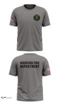 Madison Fire Department Short Sleeve Performance Shirt - 9