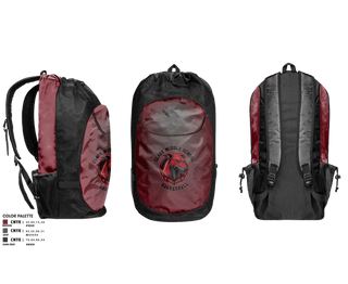Gear Bag, Clark Middle School, Men's Basketball, Teamtime, Team time, sublimation, custom sports apparel, team uniforms, spirit wear, spiritwear, sports uniforms, custom shirts, team store, custom team store, fundraiser sports, apparel fundraiser
