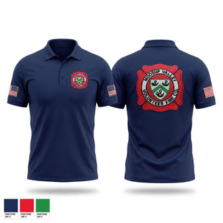 Short Sleeve Performance Polo, Moosup Valley Fire Company, Fire Department, Teamtime, Team time, sublimation, custom sports apparel, team uniforms, spirit wear, spiritwear, sports uniforms, custom shirts, team store, custom team store, fundraiser sports, apparel fundraiser
