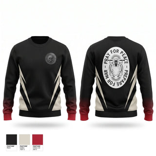 Crew Neck Sweatshirt, Darqnuphysique, Men's Soccer, Teamtime, Team time, sublimation, custom sports apparel, team uniforms, spirit wear, spiritwear, sports uniforms, custom shirts, team store, custom team store, fundraiser sports, apparel fundraiser