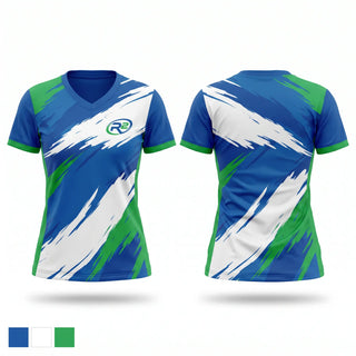 Womens Short Sleeve Vneck Shirt, Colorado Rush North, Women's Soccer, Teamtime, Team time, sublimation, custom sports apparel, team uniforms, spirit wear, spiritwear, sports uniforms, custom shirts, team store, custom team store, fundraiser sports, apparel fundraiser