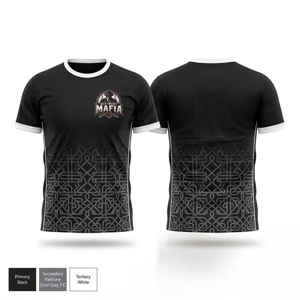 Short Sleeve Performance Shirt, Mid South Mafia, Baseball, Teamtime, Team time, sublimation, custom sports apparel, team uniforms, spirit wear, spiritwear, sports uniforms, custom shirts, team store, custom team store, fundraiser sports, apparel fundraiser