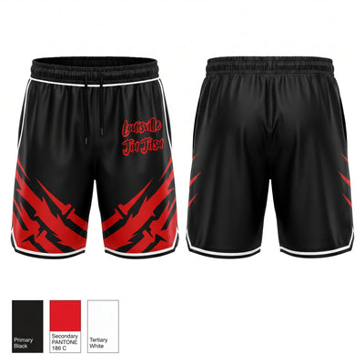 Team One Louisville Jiu Jitsu Athletic Shorts With Pockets - 1