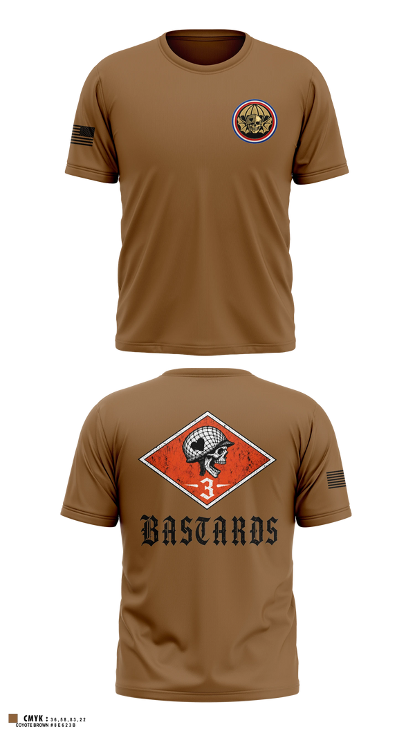 Bastards Old School Cotton Feel Shirt - 3