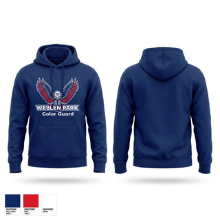 Hoodie, Wellen Park High School Color Guard, Cheer, Teamtime, Team time, sublimation, custom sports apparel, team uniforms, spirit wear, spiritwear, sports uniforms, custom shirts, team store, custom team store, fundraiser sports, apparel fundraiser