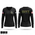 Chicago Heights Community Response Team 42546977 Women's Long Sleeve V-neck Shirt - 1