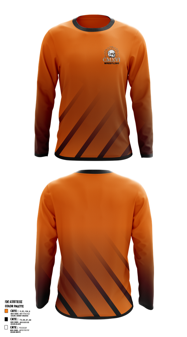 Long Sleeve Performance Shirt, Nine 16 Wrestling Club, Wrestling, Teamtime, Team time, sublimation, custom sports apparel, team uniforms, spirit wear, spiritwear, sports uniforms, custom shirts, team store, custom team store, fundraiser sports, apparel fundraiser