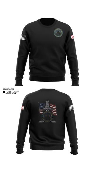 Crew Neck Sweatshirt, 117th Intel Squadron, Air Force, Teamtime, Team time, sublimation, custom sports apparel, team uniforms, spirit wear, spiritwear, sports uniforms, custom shirts, team store, custom team store, fundraiser sports, apparel fundraiser